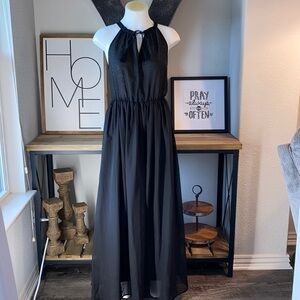 Peach Royal Maxi Dress Size Medium